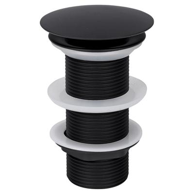 Differnz Differnz always open L afvoerplug voor fontein - mat zwart Differnz Differnz always open L afvoerplug voor fontein - mat zwart