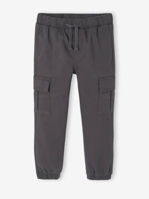 Jongensbroek battle eenvoudig aan te trekken antraciet