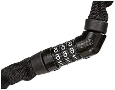 Abus cijfer kettingslot 4804c/75 zwart 110cm - thumbnail