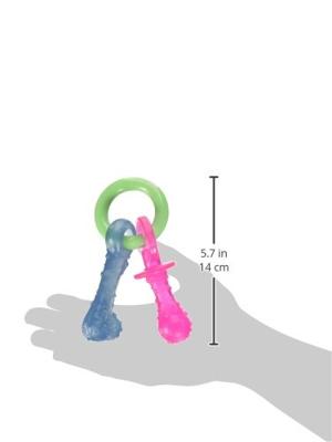 NYLABONE PUPPY CHEW BIJTRING SPEEN / BOT PUPPYSPEELGOED TOT 7 KG