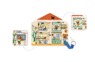 Cabanalock - DJECO hout Cabanalock - DJECO hout