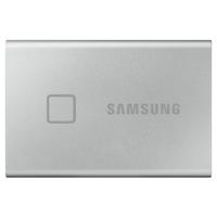 Samsung Portable SSD T7 Touch 1TB Externe SSD Zilver - thumbnail