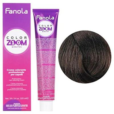 Fanola Color Zoom Permanent Hair Color 5.7 Light Chestnut Brown 100ml