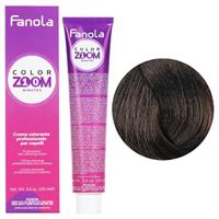 Fanola Color Zoom Permanent Hair Color 5.7 Light Chestnut Brown 100ml - thumbnail