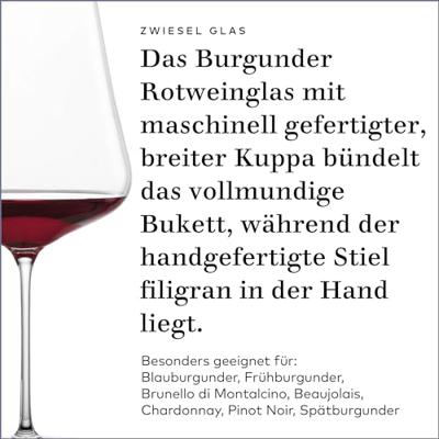 Zwiesel Glas Bourgogneglazen Duo - 739 ml - 2 stuks Zwiesel Glas Bourgogneglazen Duo - 739 ml - 2 stuks