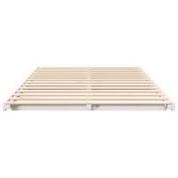 Bedframe Wit 135 x 190 cm Massief grenenhout - thumbnail