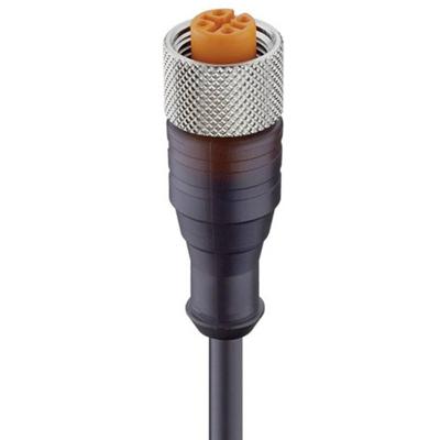 Lumberg Automation 11356-1 Sensor/actuator connector, geassembleerd M12 Aantal polen (sensoren): 4 Bus, recht 5.00 m 1 stuk(s)