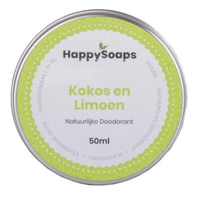 HappySoaps Deodorant Kokos en Limoen HappySoaps Deodorant Kokos en Limoen