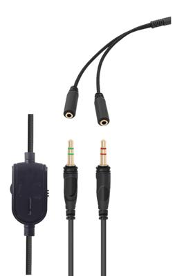 Aria - Koptelefoon - over oor - met bekabeling - 3,5 mm-stekker Aria - Koptelefoon - over oor - met bekabeling - 3,5 mm-stekker