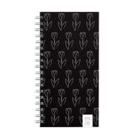 Pepa Lani To Do Boek Black & White Small Tulip - thumbnail