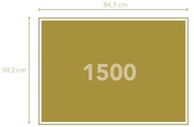 Clementoni puzzel fantasie tuin 1500 stukjes | 2 stuks Clementoni puzzel fantasie tuin 1500 stukjes | 2 stuks