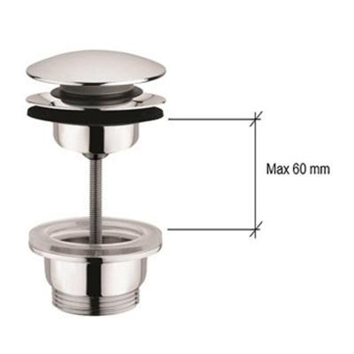 Afvoerplug Plieger Roma 2in1-Systeem 5/4'' Aansluiting RVS Afvoerplug Plieger Roma 2in1-Systeem 5/4'' Aansluiting RVS