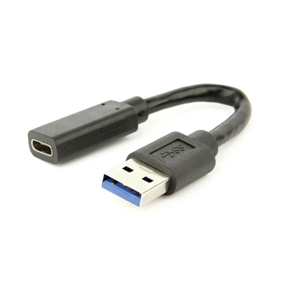 Gembird A-USB3-AMCF-01 USB-kabel 0,1 m USB A USB C Zwart
