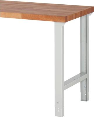 Promat/Tecwerk Werkbankvoet | BK 650 | verstelbaar | H750-1100xB70/120mm | lichtgrijs, RAL 7035 - 9000425540