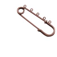 Darice • safety pin 5cm ant. copper plated - thumbnail