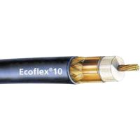 SSB Electronic 6085 Coaxkabel Buitendiameter: 10.20 mm Ecoflex 10 50 Ω 90 dB Zwart per meter - thumbnail