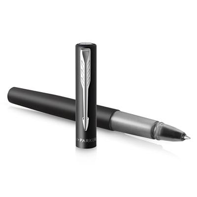 Parker roller Vector XL, fijn, in giftbox, zwart