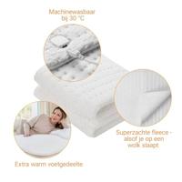 Extra zachte verwarmde fleece topmatras - MEDISANA - HU 672 - Bedverwarmer - 4 standen - 3 timers - Wasbaar - thumbnail