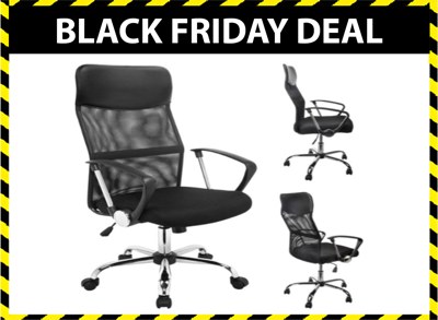 Comfortabele Bureaustoel - Zwart