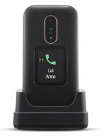 Doro 6880 4G Eenvoudige Klaptelefoon Wit/Zwart - thumbnail