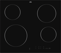 Etna KC260ZT Keramische kookplaat Zwart - thumbnail