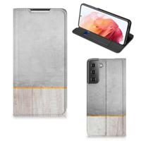 Samsung Galaxy S21 Book | Wallet Case | Wood Concrete - thumbnail