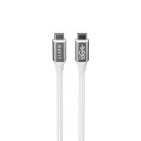 Havit CB6290 - USB Type C naar USB Type C-kabel, 1 m (wit/grijs) - thumbnail