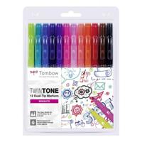 Tombow • twintone set van 12 bright colors - thumbnail