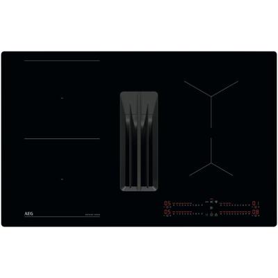 AEG TH84CB03CB Inductie kookplaat met afzuiging Zwart AEG TH84CB03CB Inductie kookplaat met afzuiging Zwart