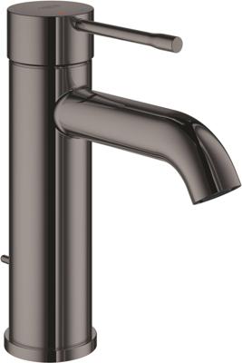 Grohe Essence New wastafelkraan S-size met waste hard graphite