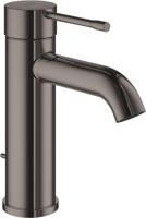 Grohe Essence New wastafelkraan S-size met waste hard graphite - thumbnail