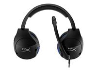 HyperX Cloud Stinger (PS4 Licensed) Over Ear headset Kabel Stereo Zwart/blauw Gamen - thumbnail