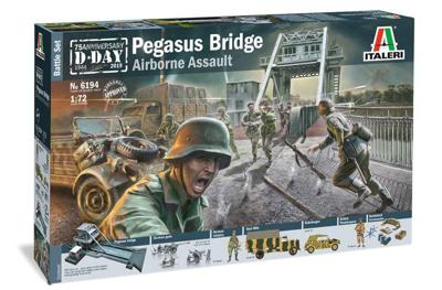 Italeri 1/72 Pegasus Bridge Airborne Assault set Italeri 1/72 Pegasus Bridge Airborne Assault set