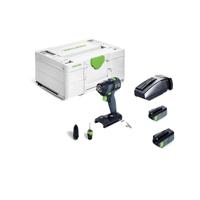 Festool TXS 18 C 3,0-Plus Accu Schroefboormachine 18V 3.0Ah in Systainer - 576895 - thumbnail