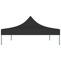 VidaXL Partytentdak 270 g/m² 4,5x3 m zwart - thumbnail