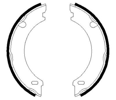 Remschoenset, parkeerrem 91048301