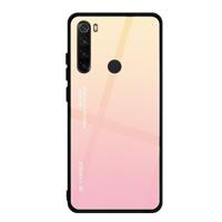 Voor Xiaomi Redmi Note 8 gradiënt kleur glas geval (roze) - thumbnail