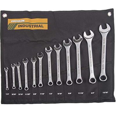 PROXXON ring-steeksleutel set "slimline" ring spanner set zoll 12-tlg. - thumbnail