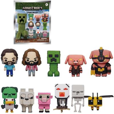 Minecraft Movie 3D Bag Clip Blind Bag - Serie 1 Minecraft Movie 3D Bag Clip Blind Bag - Serie 1