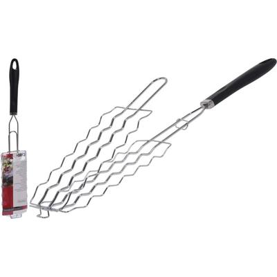 Worsten grill chrome zwart babecue