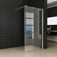 Wiesbaden Hibera Inloopdouche 100x200 cm - Nano Coating Helder Glas & RVS - thumbnail