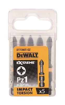DeWALT DT7390T Extreme Impact Torsion Schroefbits PZ1 50mm VE=5