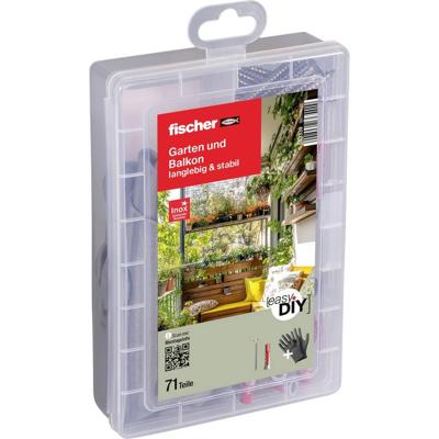 Fischer 553339 Assortiment bevestigingen Inhoud 1 set(s) Fischer 553339 Assortiment bevestigingen Inhoud 1 set(s)