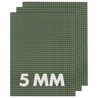 HEMA Schriften 16.5 x 21 cm - geruit 5 mm - 3 stuks - thumbnail
