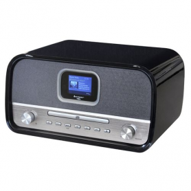 Soundmaster NMCDAB990 Stereo DAB+/FM CD-Speler, Bluetooth en USB Zwart