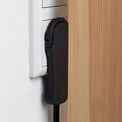 Meister Verlengsnoer Vlakstekker 5M Zw W - WU7432540