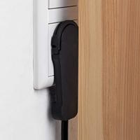 Meister Verlengsnoer Vlakstekker 5M Zw W - WU7432540 - thumbnail