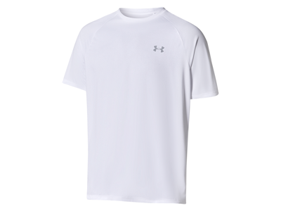 Under Armour Heren T-shirt (Wit, L)
