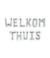 Folie ballon welkom thuis - thumbnail