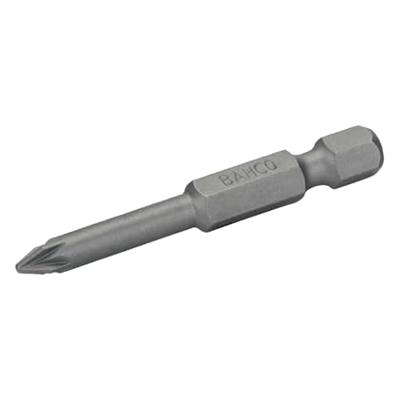 Bahco Bit 1/4" | voor Pozidriv schroeven | PZ3 x 50 mm - 2-delig - retailverpakking - 59S/50PZ3-2P